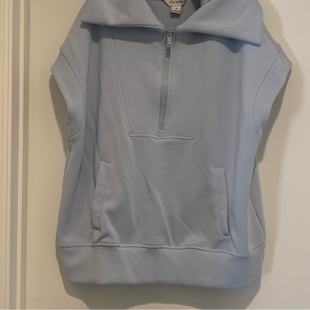 Rae Mode Quarter Zip Short Sleeve pullover - Picture 4 of 12